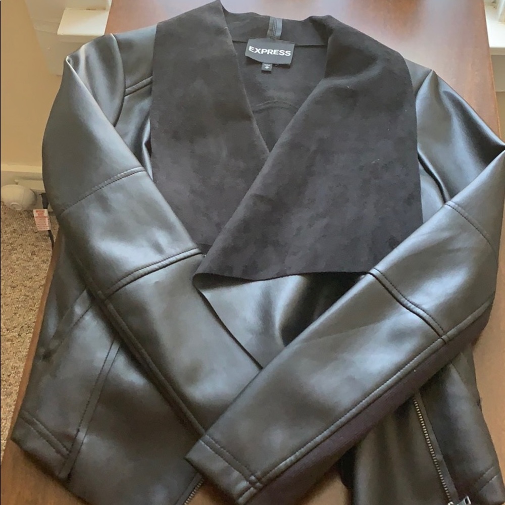 Express leather jacket - Picture 3 of 4
